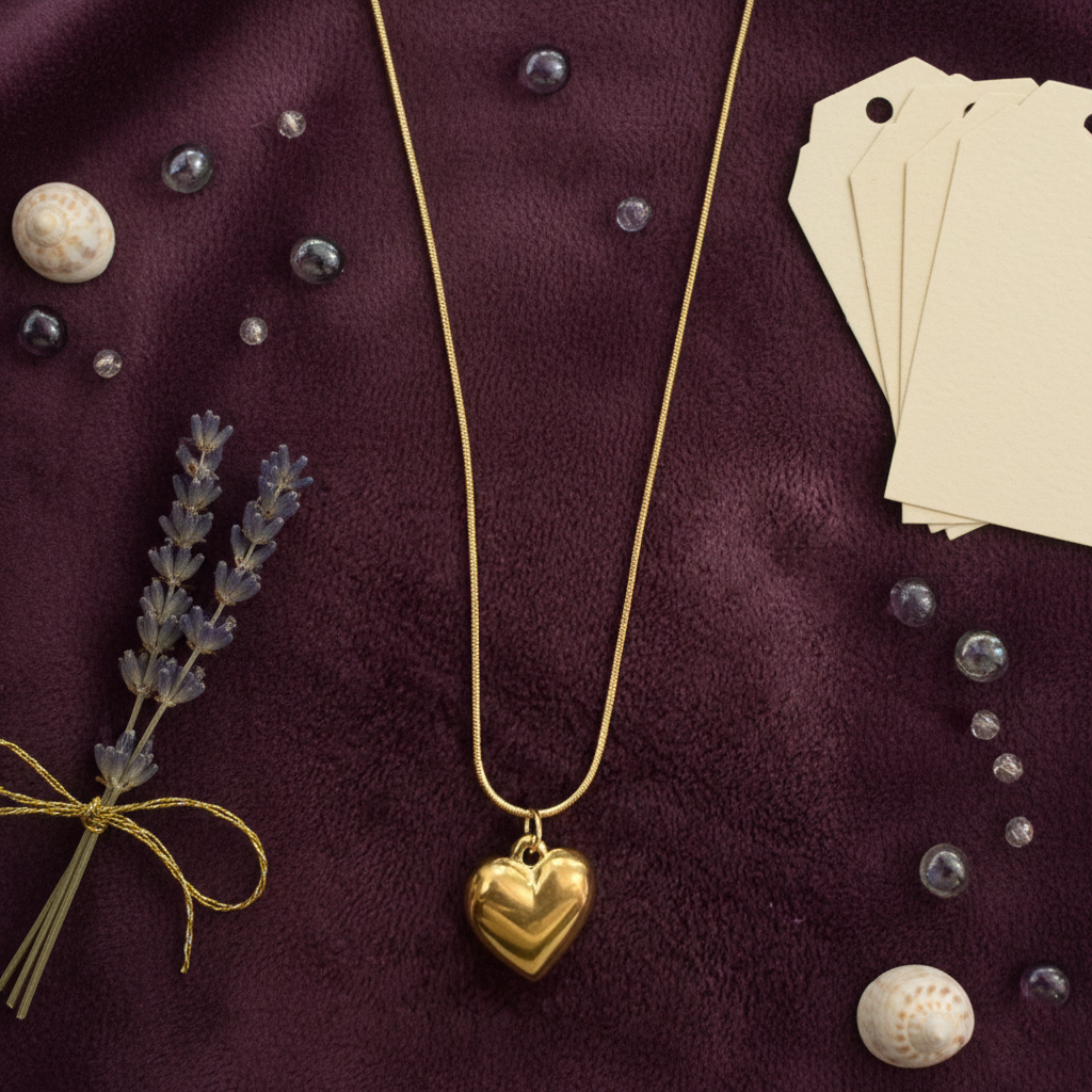 Kevira Soft Heart Pendant Necklace