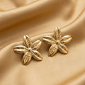 Kevira Sculpted Bloom Statement Studs