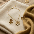 Kevira Blossom Pendant & Stud Set