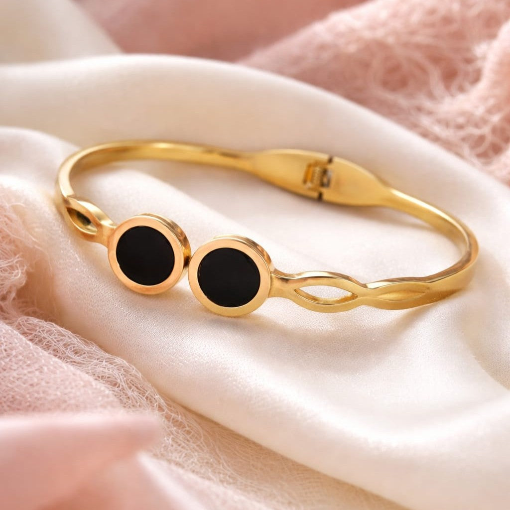 Kevira Noir Twin Orbit Bracelet